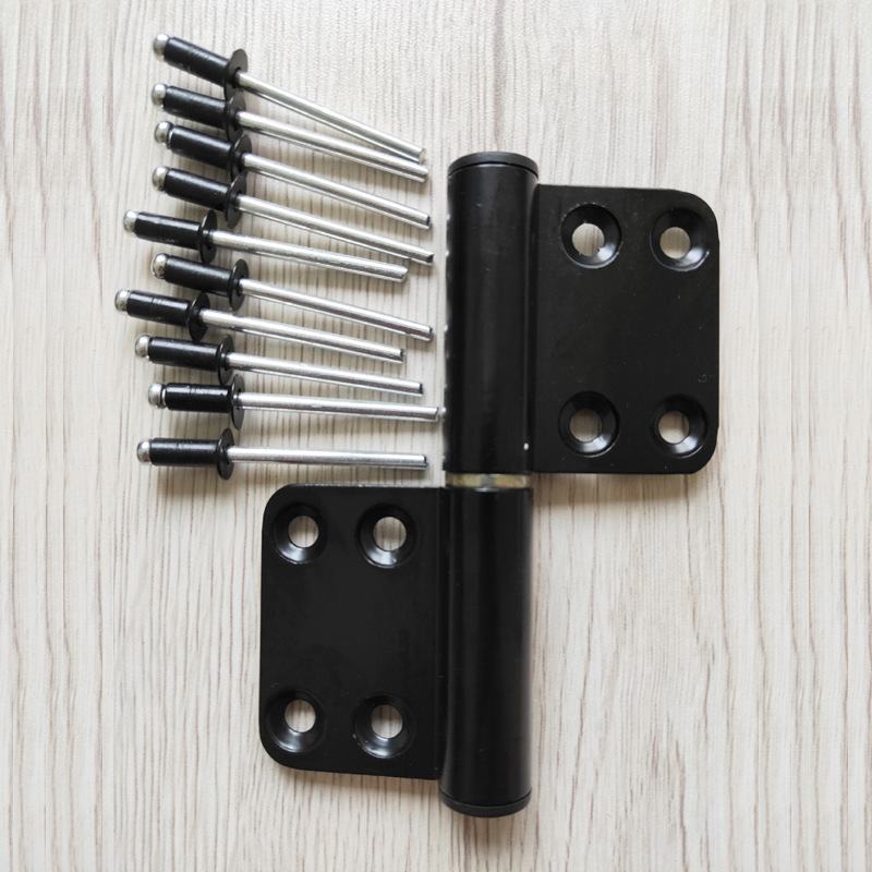 xyt免冲钛镁合金卫生间铰链脱卸门合橱柜门合页固定五金件件拆卸