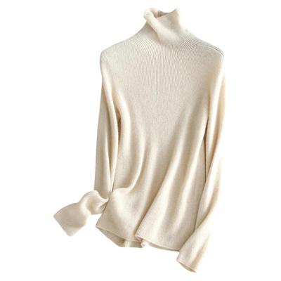 纯羊毛高领套头内搭薄款羊毛衫秋