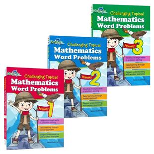 Dolphin Challenging Topical Mathematics Word Problems Primary 1-3 新加坡数学 挑战性数学应用题 1-3年级 英文原版进口图书