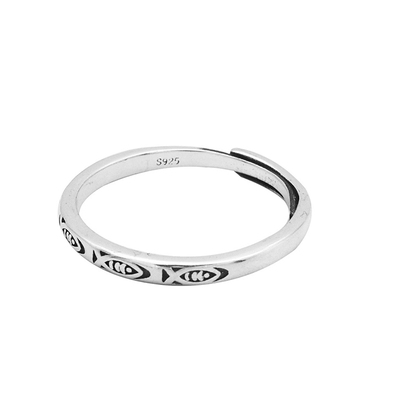 锦鲤在手应有尽有可调节戒指