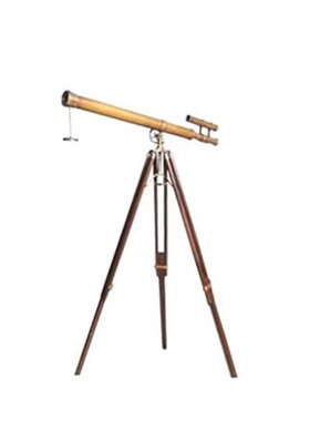 复古望远镜欧式风书房田园小摆件