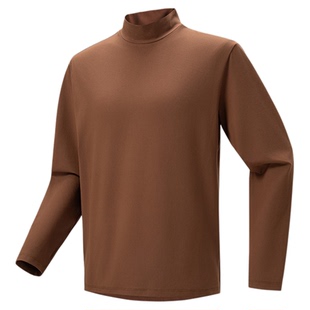 Ozark奥索卡25春夏新款长袖T恤半高领套头衫防透保暖百搭内搭男款