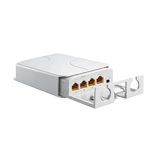 千兆防水POE中继器一分三监控摄像机标准交换机分离器供电模块