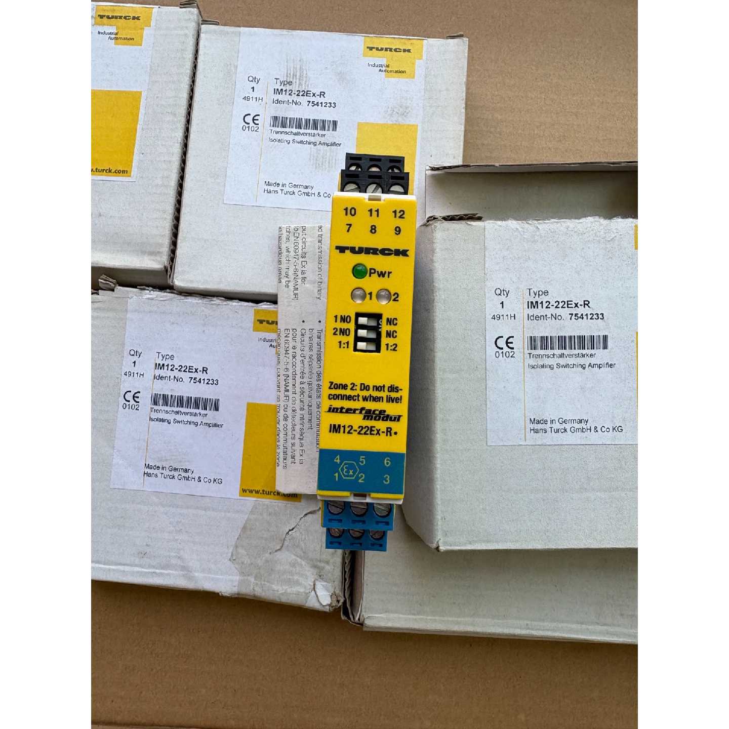 【请询价】全新品图尔克安全栅IM1222EXR货号7541