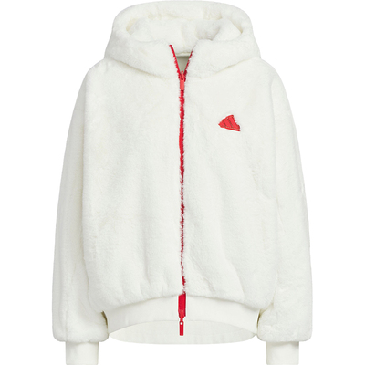 Adidas/阿迪达斯正品CW REV JKT女士双面穿连帽外套JM8834