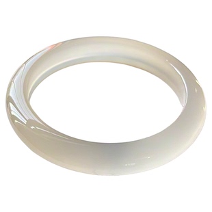 清玉缘正品天然玛瑙手镯女浅香槟金冰种玉髓玉镯子粉色高冰送证书