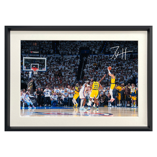 哈利伯顿绝杀纪念相框挂画摆台NBA球星海报照片墙装饰画球迷周边