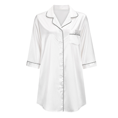 白色睡衣性感可外穿家居服