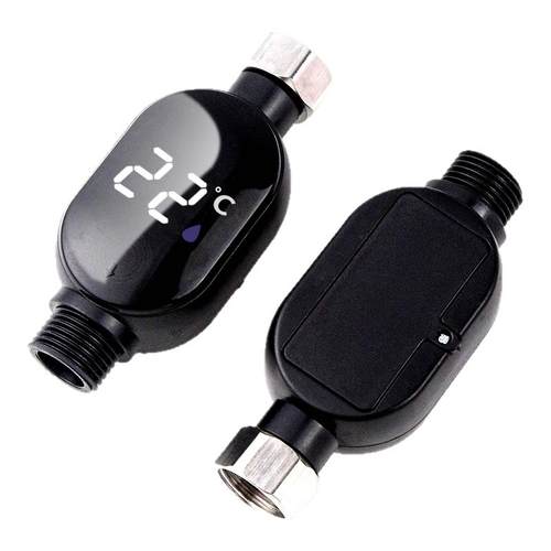 新款花洒LED温度计智能触屏洗澡测温感温淋浴家用4分接口通用数显