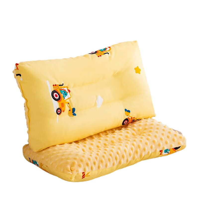 2026婴儿枕头儿童小枕头纯棉1-2-3-6岁宝宝定型安抚豆豆枕可机洗