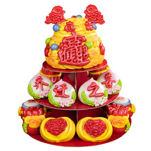 胶东花饽饽乔迁之喜新居搬家花样馒头面食上供花馍馍礼盒
