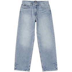 【张凌赫代言】Lee宽松中腰阔腿蓝色男牛仔裤日常显瘦休闲潮流