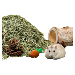 仓鼠垫料木屑刨花除臭无尘冬季金丝熊花枝造景用品提摩西草碎干草