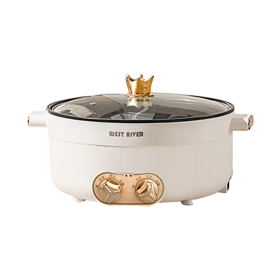 德国正品新款鸳鸯电火锅家用多功能一体式双控鸳鸯锅大功率电热锅