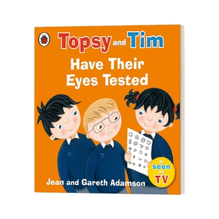 托普西和蒂姆生活体验系列 英文原版 Topsy and Tim Have Their Eyes Tested 测视力 英文版 进口英语原版书籍
