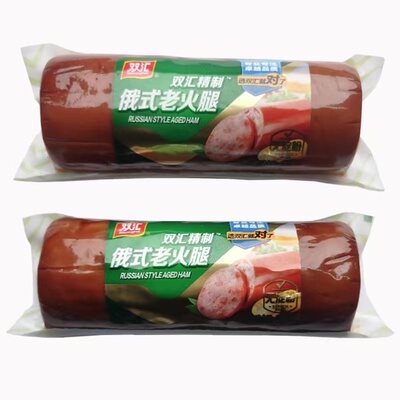 双汇无淀粉俄式大火腿410g即食