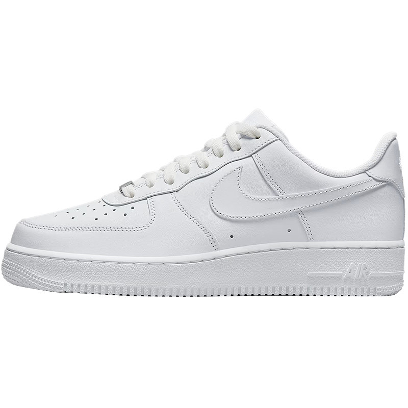 Nike耐克Air Force 1纯白空军一号AF1男子低帮休闲板鞋CW2288-111