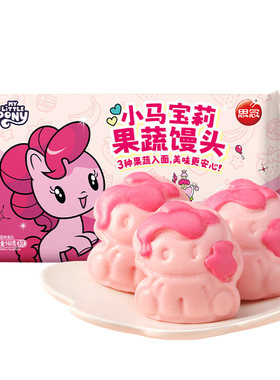 思念小马宝莉果蔬馒头IP联名草莓