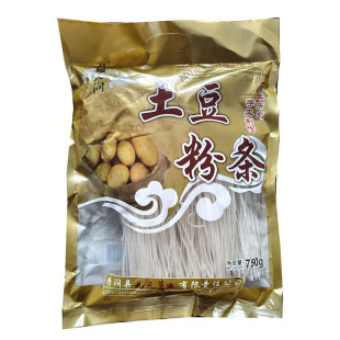 土豆粉条陕西清涧土特产北国天涧马铃薯洋芋细粉条二宽干粉烩炒菜