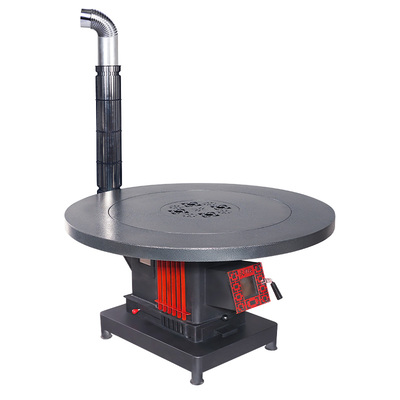 农村柴火炉冬季室内无烟取暖气化炉柴煤两用回风炉柴火炉烤火炉子