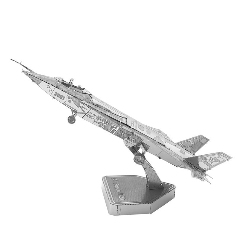 飞机战舰DIY3D金属立体拼图玩具