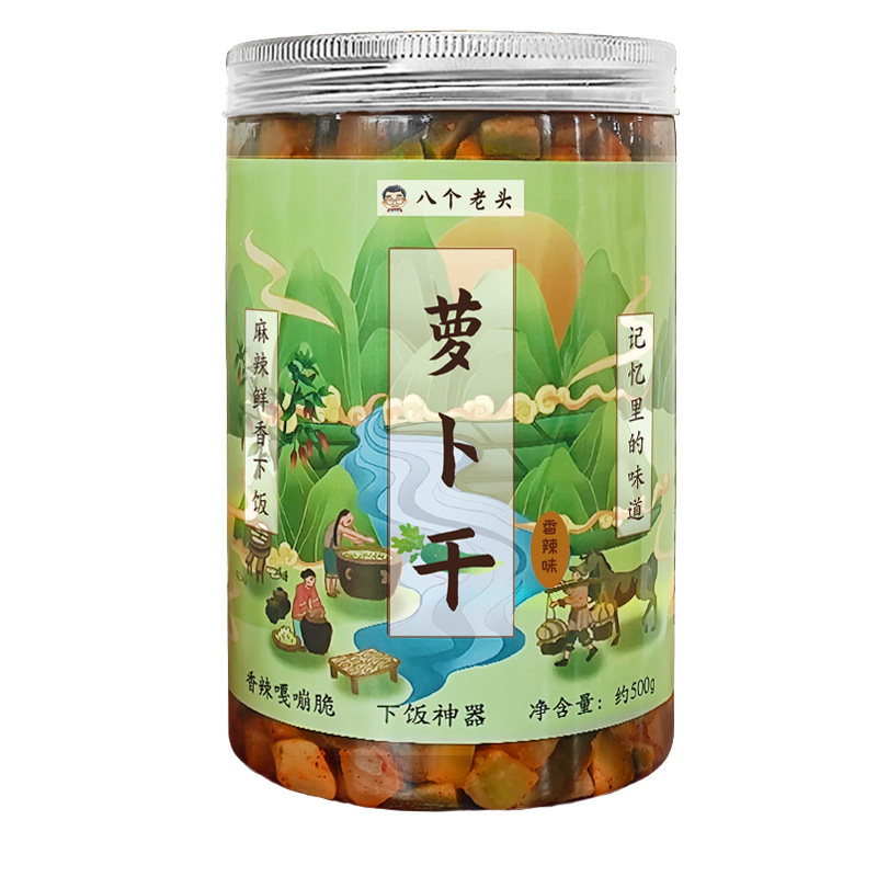 安徽特产香辣萝卜干爽口下饭咸菜