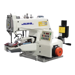 373电脑钉扣机1377袜标商标一字十字纽扣立扣自动送扣订扣缝纫机