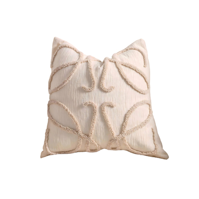 抱枕沙发客厅轻奢高级感奶油风抱枕套不含芯中古风床头靠枕靠背垫