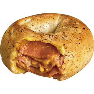 顺丰发货】栗瑶手作贝果夹心碱水面包早餐代餐饱腹粗粮欧包食品