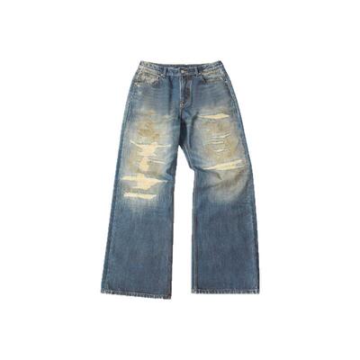 长裤牛仔长裤haonanhuang拉链