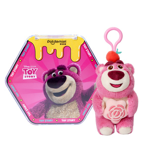 玩具总动员草莓熊盲盒莓开眼笑系列挂件二代毛绒周边摆件手办公仔