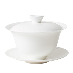 潮州骨瓷茶具三才盖碗