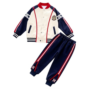 女大童冬装套装2025新款洋气时髦12岁女孩初中学生加绒季运动服15