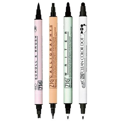 Kuretake吴竹双头黑色水彩笔套装