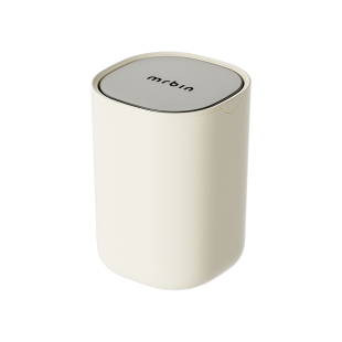 麦桶桶桌面带盖迷你小号简约新款家用房间客厅高颜值翻盖式垃圾桶