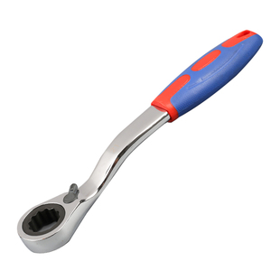 弗特快速棘轮两用扳手 塑柄梅花棘轮扳手 快速扳手双向