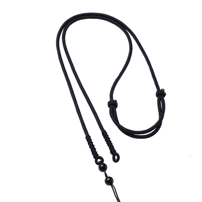 花素手工编织可调节天珠专用绳