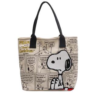 小众设计师帆布包女2025秋冬新款日系卡通单肩包大容量通勤托特包