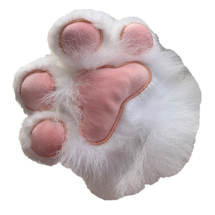 二次元漫展兽装猫爪子手套毛绒玩具搞怪角色扮演cosplay装扮摆件