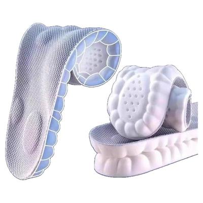 踩屎感鞋垫久站软4d军训足弓支撑运动气垫减震吸汗防臭男款女