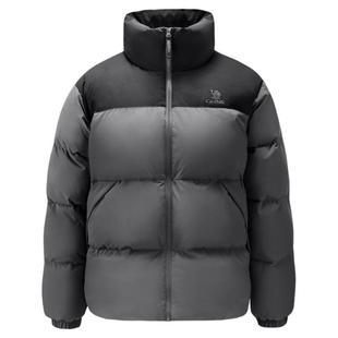 骆驼运动羽绒服男女款2025秋冬新款90%鸭绒蓬松度600+面包羽绒服