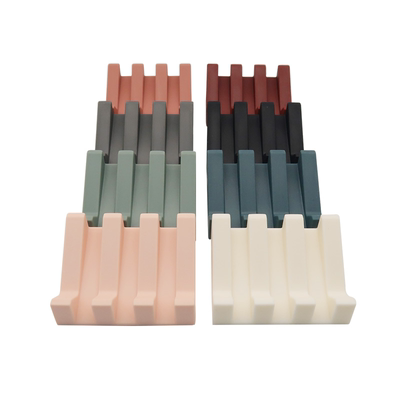 硅胶肥皂盒香皂盒家用免打孔置物架浴室创意沥水架Soap Holder