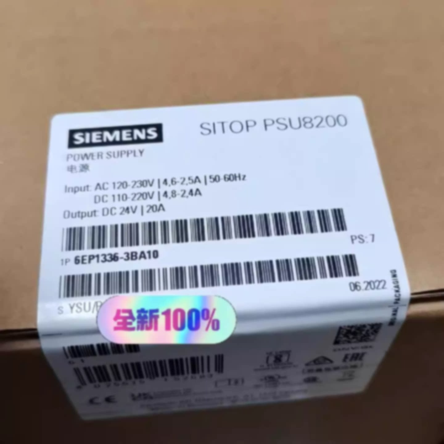 议价西门子6EP1336-3BA10 SITOP开关电源PSU8200 20A 6EP13363BA