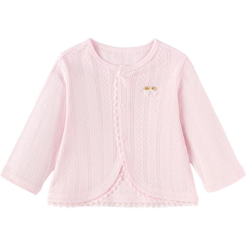 巴拉巴拉女童外套婴儿纯棉衣服薄
