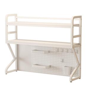 桌面收纳架洞洞板置物架电脑桌上铁艺书架学生书桌简易收纳置物架