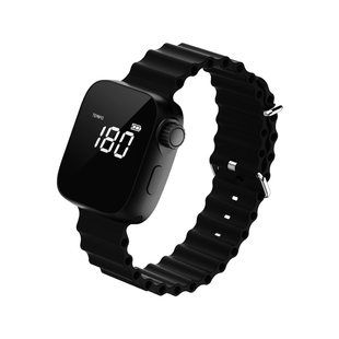 手表式超慢跑节拍器180步频跑步专用原地跑运动音乐架子鼓节奏器