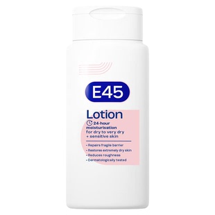 英国E45保湿修护霜润肤身体乳秋冬敏皮舒缓200ml