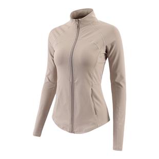 大码运动外套女胖mm瑜伽服紧身显瘦长袖上衣跑步健身秋冬2025新款