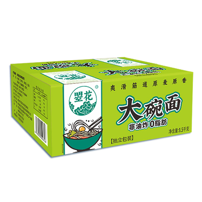 非油炸方便面0脂肪大碗面速食面条早餐面炒面汤面独立包装
