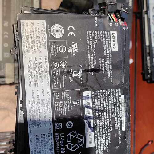 议价联想ThinkPad原装拆机电池，型号L17M3P51、L1维修